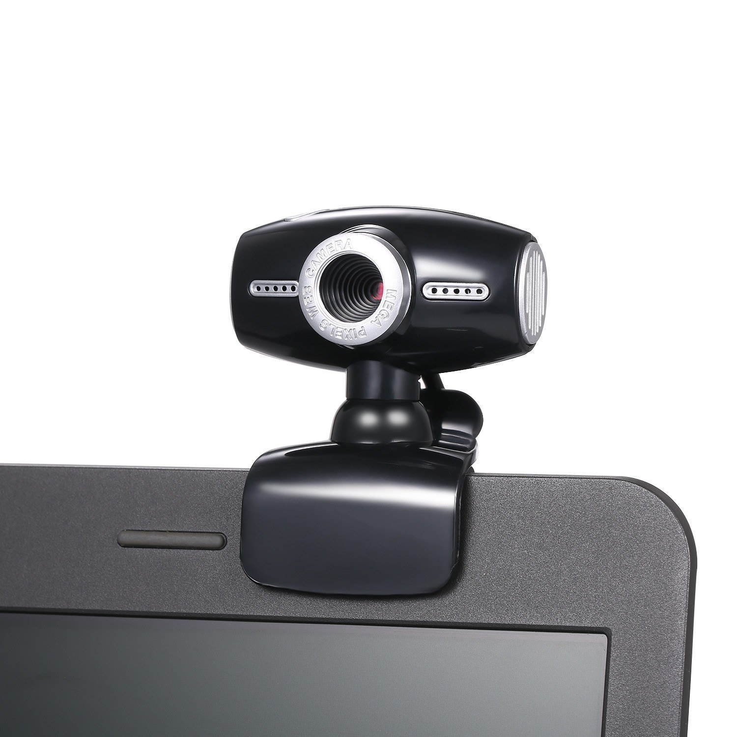 0.3 Megapixels High-definition Web Camera Clip-on USB Webcam for PC Laptop Computer Desktop