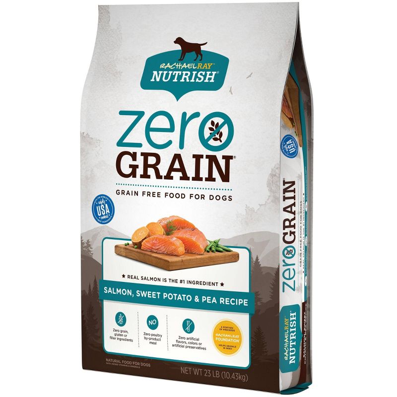 Rachael Ray Nutrish Zero Grain Salmon & Sweet Potato Recipe Dry Dog Food - 23lbs