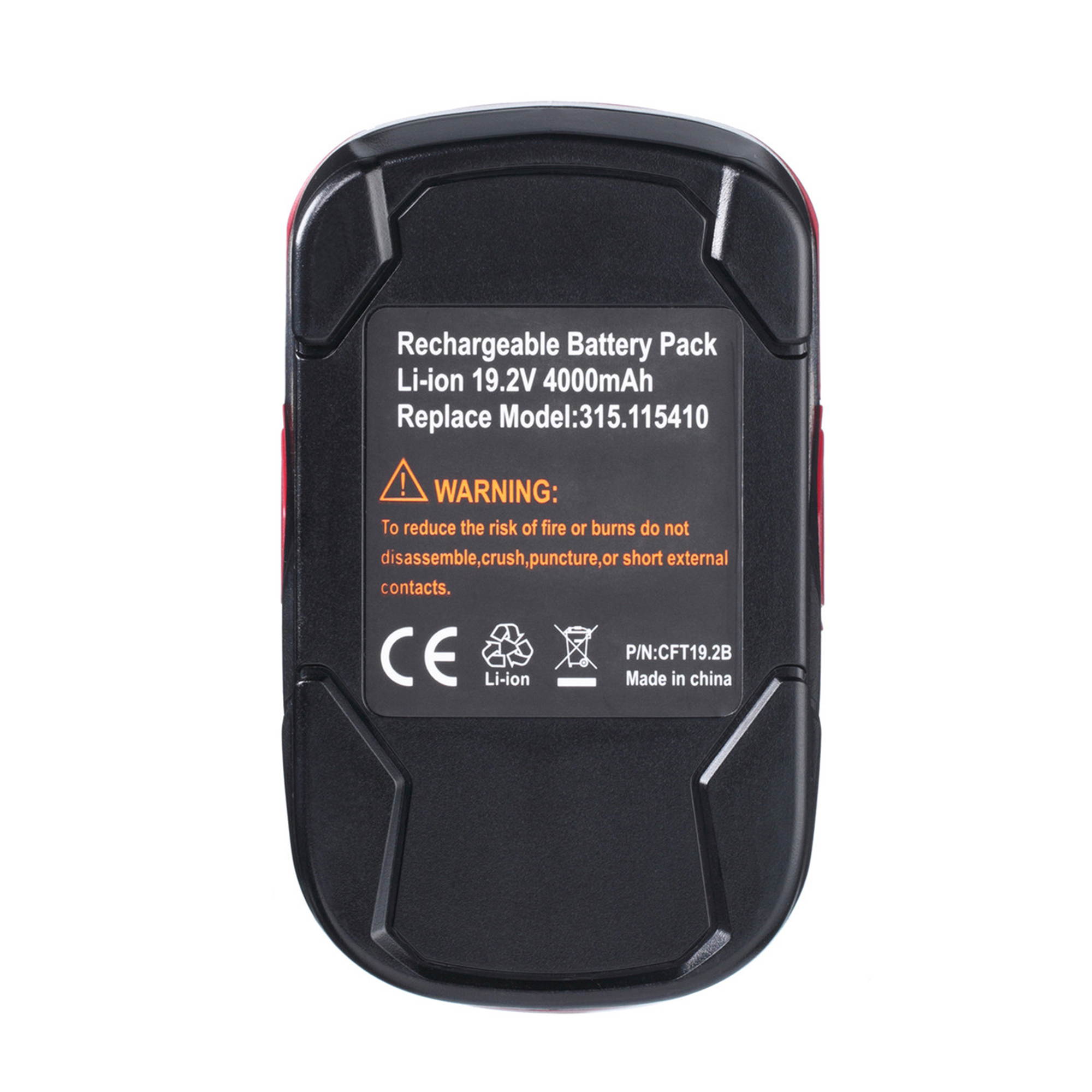 Powerextra 2 Pack 19.2V 4000mAh Replacement Batteries for Craftsman C3 Compact Lithium-ion Battery 11375 11374 Power Tools