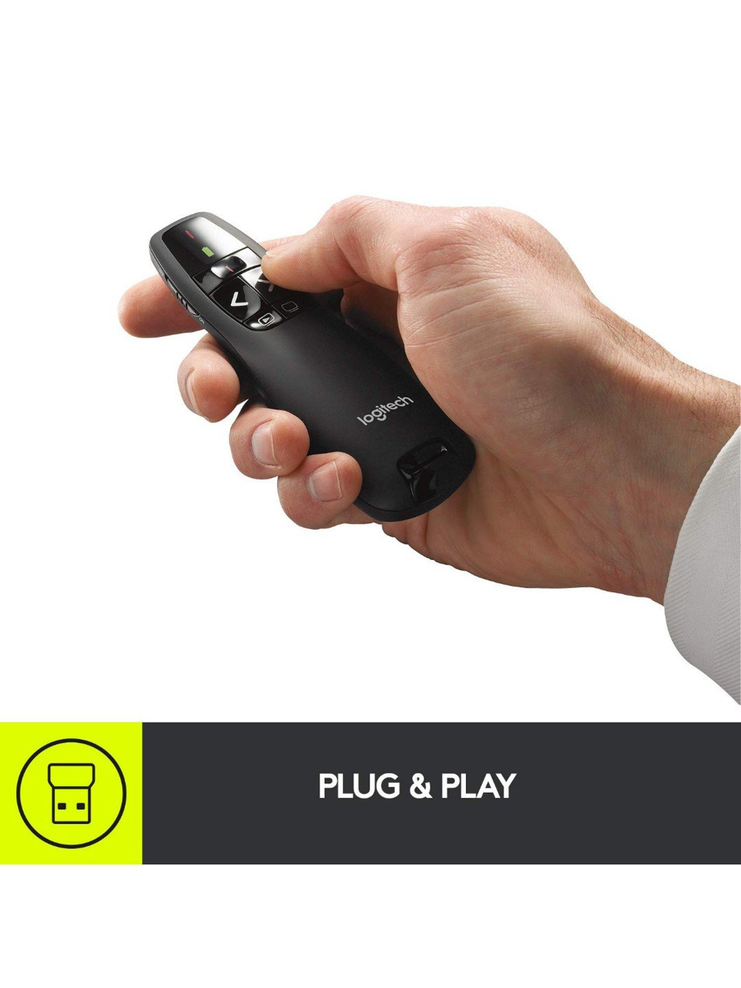 Logitech Wireless Presenter R400 (Black)