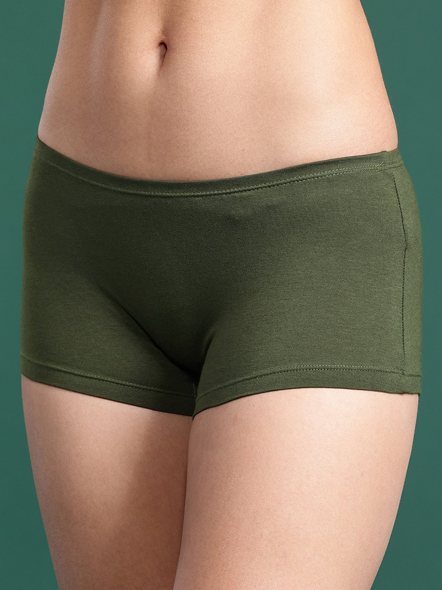 Leading Lady Multicolor Printed Boy Shorts - Pack of 3