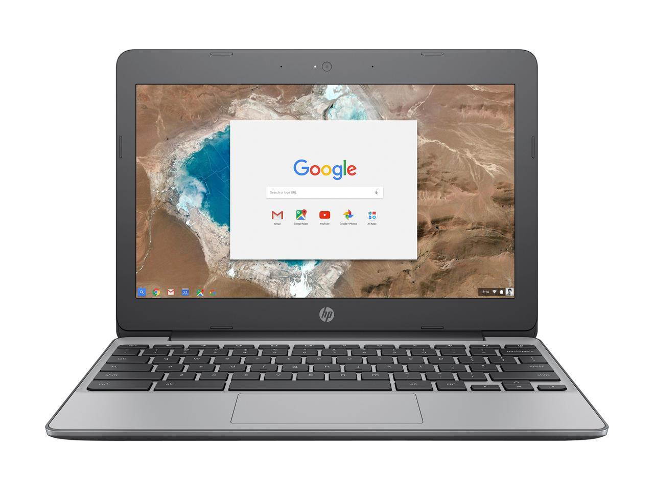 HP 11-v031nr Chromebook Intel Celeron N3050 (1.60 GHz) 4 GB Memory 16 GB eMMC SSD 11.6" Chrome OS