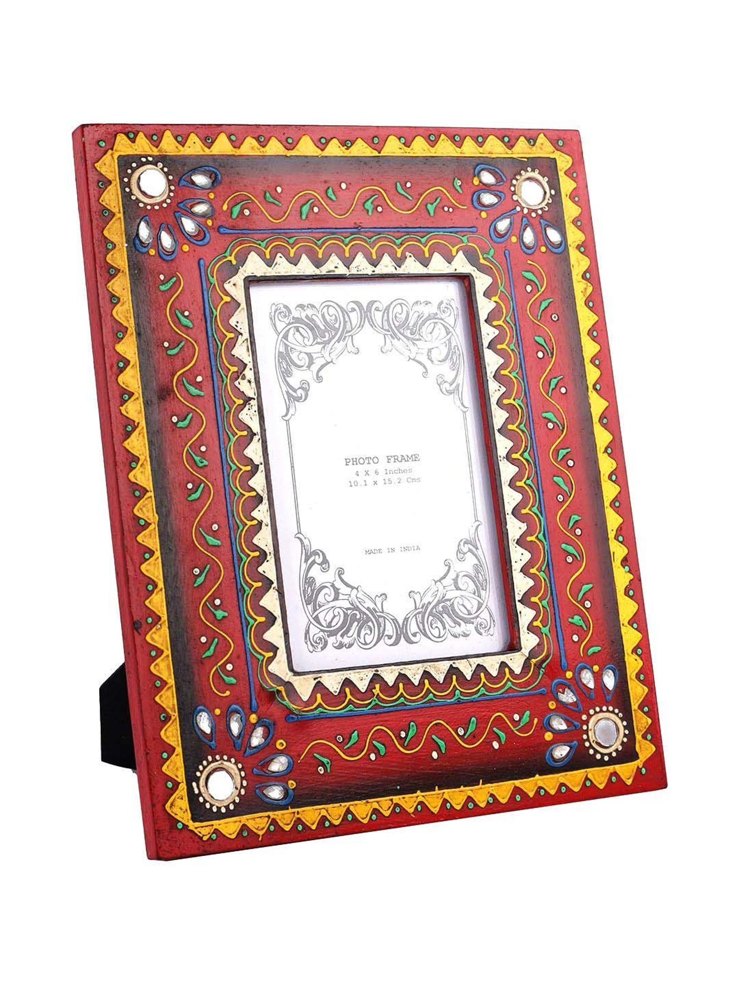 Art Street Gold Engineered Wood Swing Fashion Resin Vintage Photo Frame