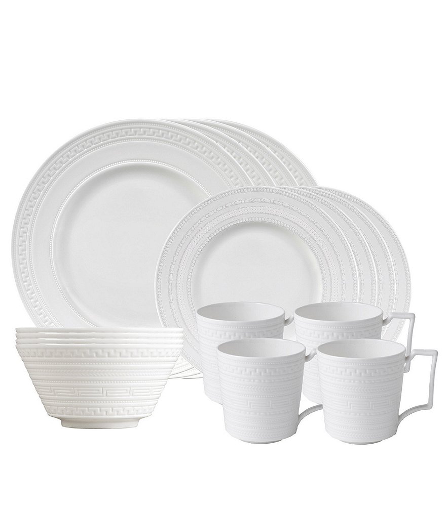 Wedgwood Intaglio 16-Piece Dinnerware Set