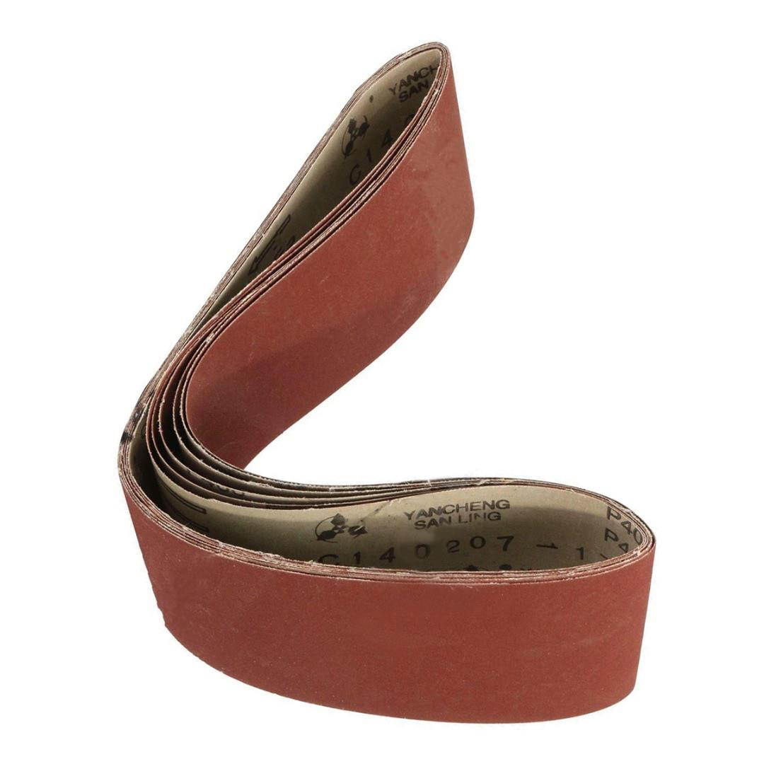 6pcs Heavy Duty 400 Grit Sanding Belt 100x915mm Abrasive Sanding Belts Set For Metal Working Sander Tools