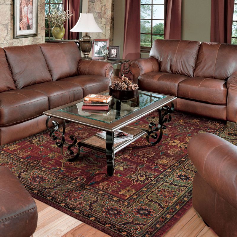 Ansley Area Rug - Red (7'10"x11')