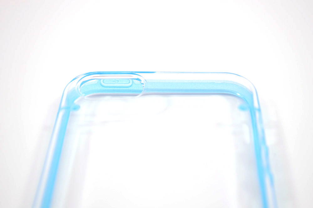 Baby Blue Glow in the Dark Rubber Edge iPhone 5C Plastic Cell Phone Cover Case with Free Stylus