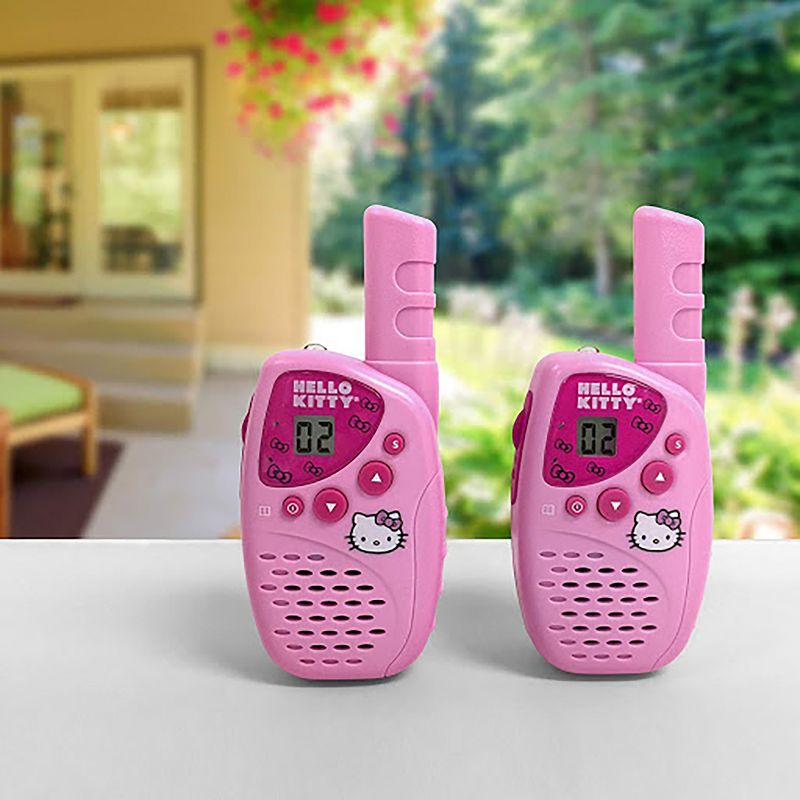 Hello Kitty Mini FRS 2 Piece Walkie Talki Set