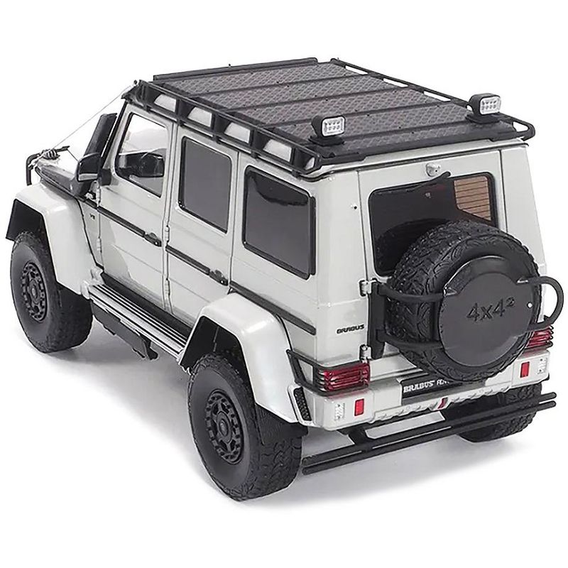 Mercedes Benz Brabus 550 Adventure G-Class 4x4 Gray with Black Top 1/18 Diecast Model Car by Almost Real