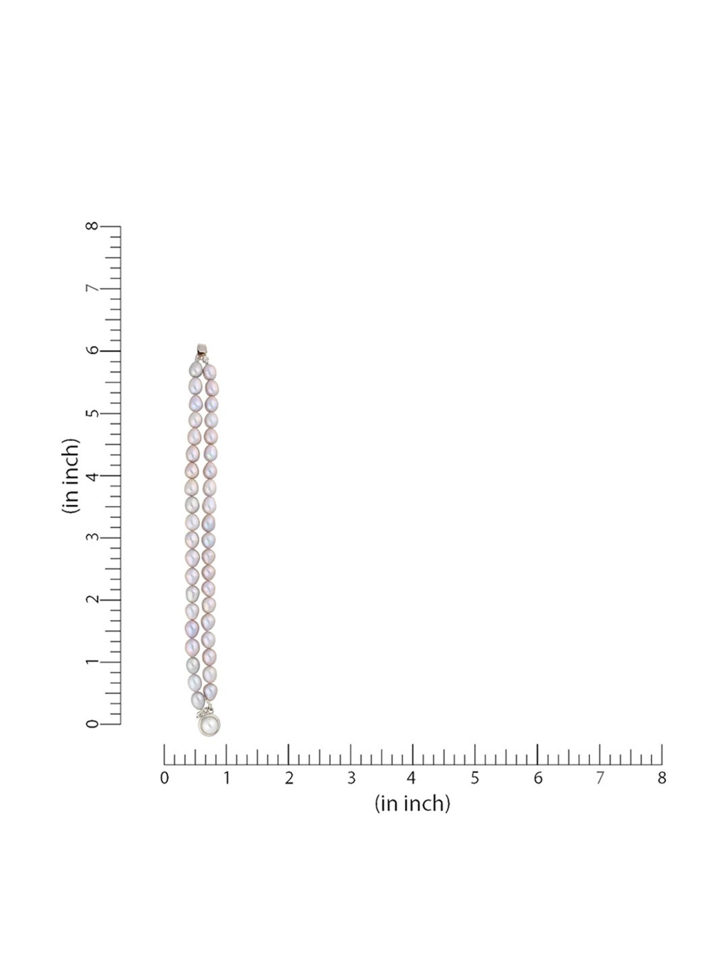 Bold by Priyaasi Trishul Rudraksh Silver-Plated Bracelet for Men