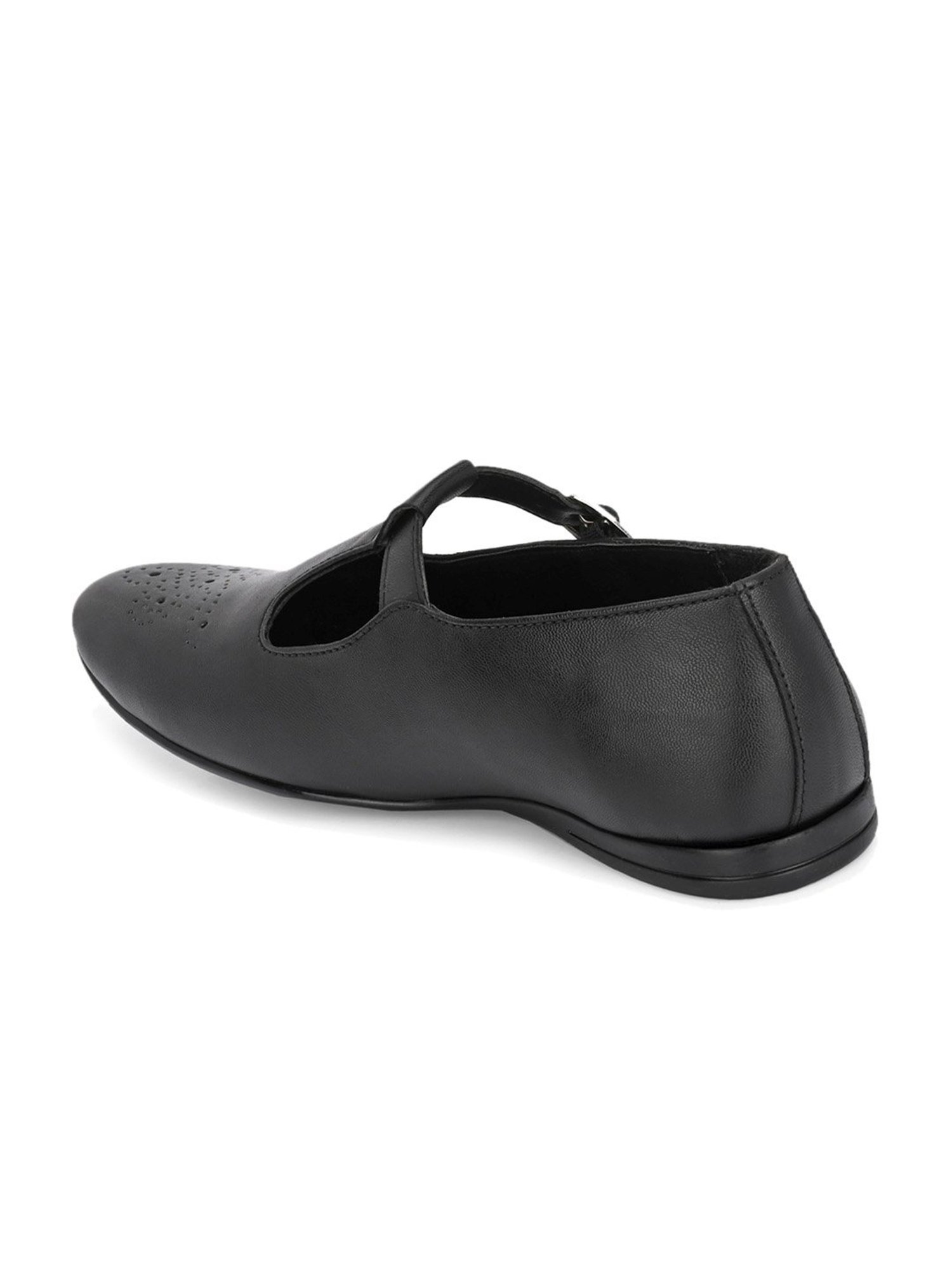 Giorgio Men's Black Monk Shoes