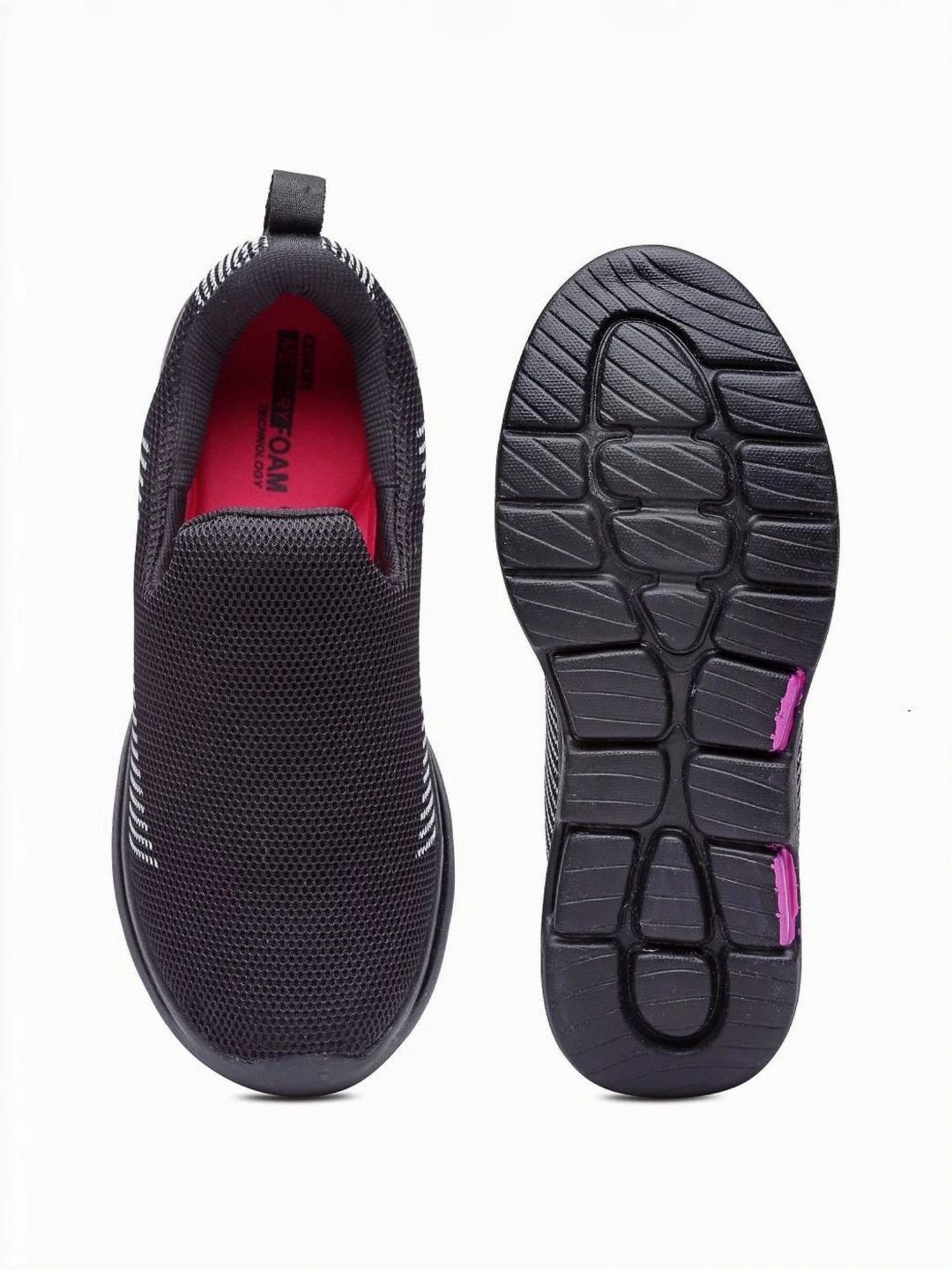 Power by Bata Women's Black Walking Shoes