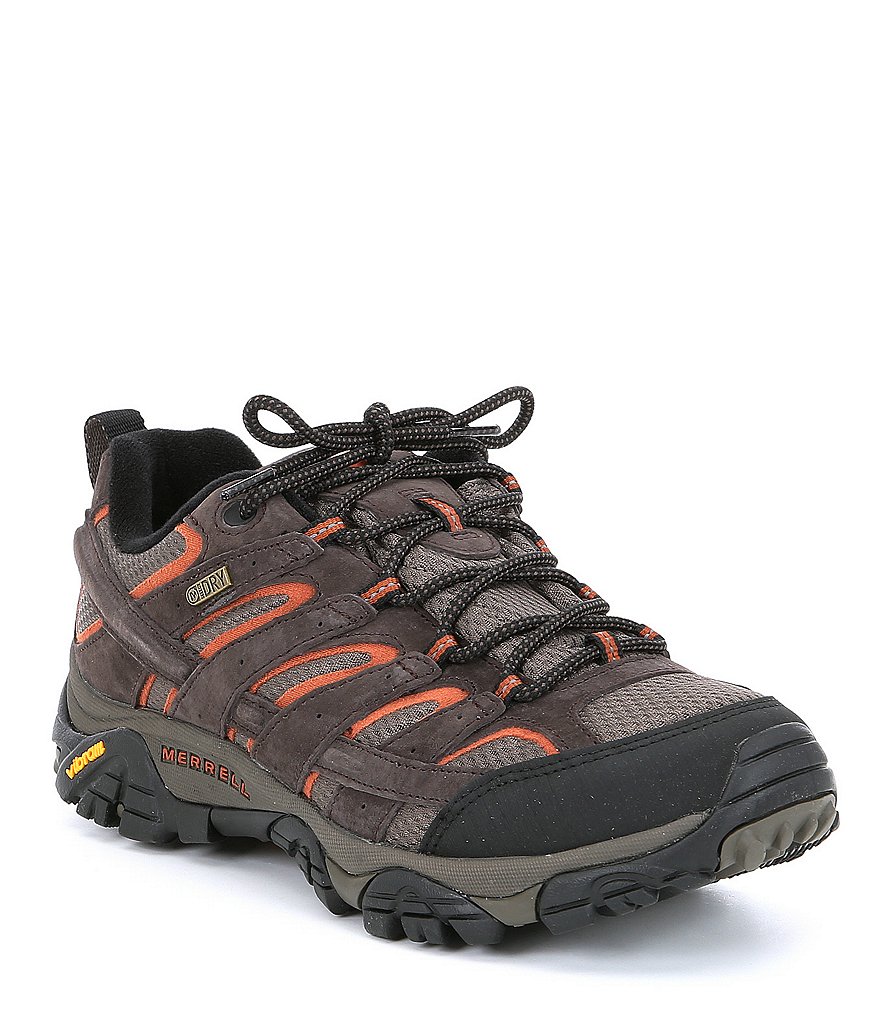 Merrell Men's Moab 2 Waterproof Suede and Mesh Sneakers