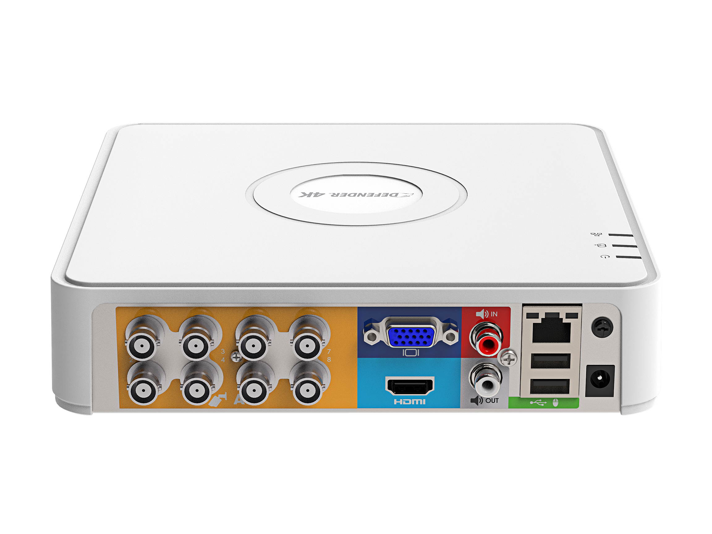 Defender Ultra HD 4K (8MP) Wired Security System with 8 Night Vision Cameras AND 2TB DVR