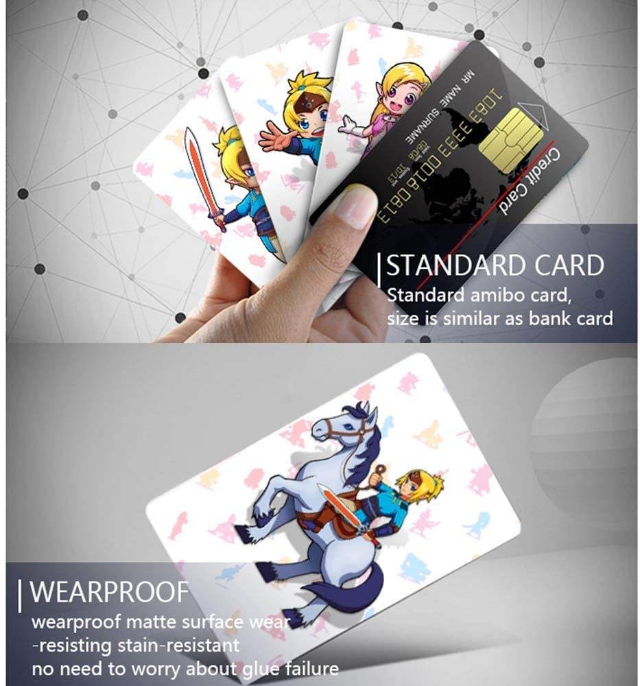 24 pcs NFC Cards for the Legend of Zelda Breath of the Wild Switch/Switch Lite/ Wii U with New Card for Link's Awakening