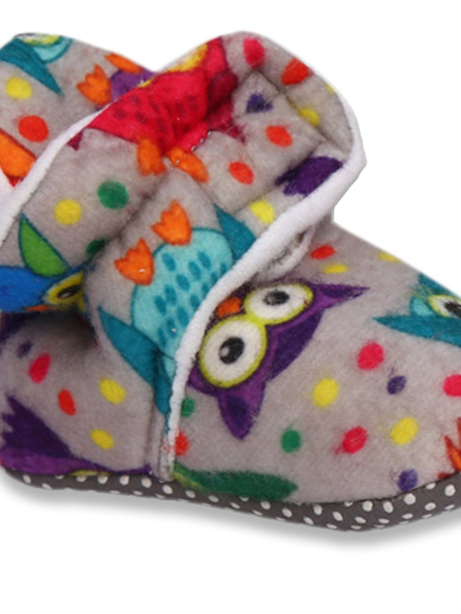 Tiny Bugs Kid's Grey Casual Booties