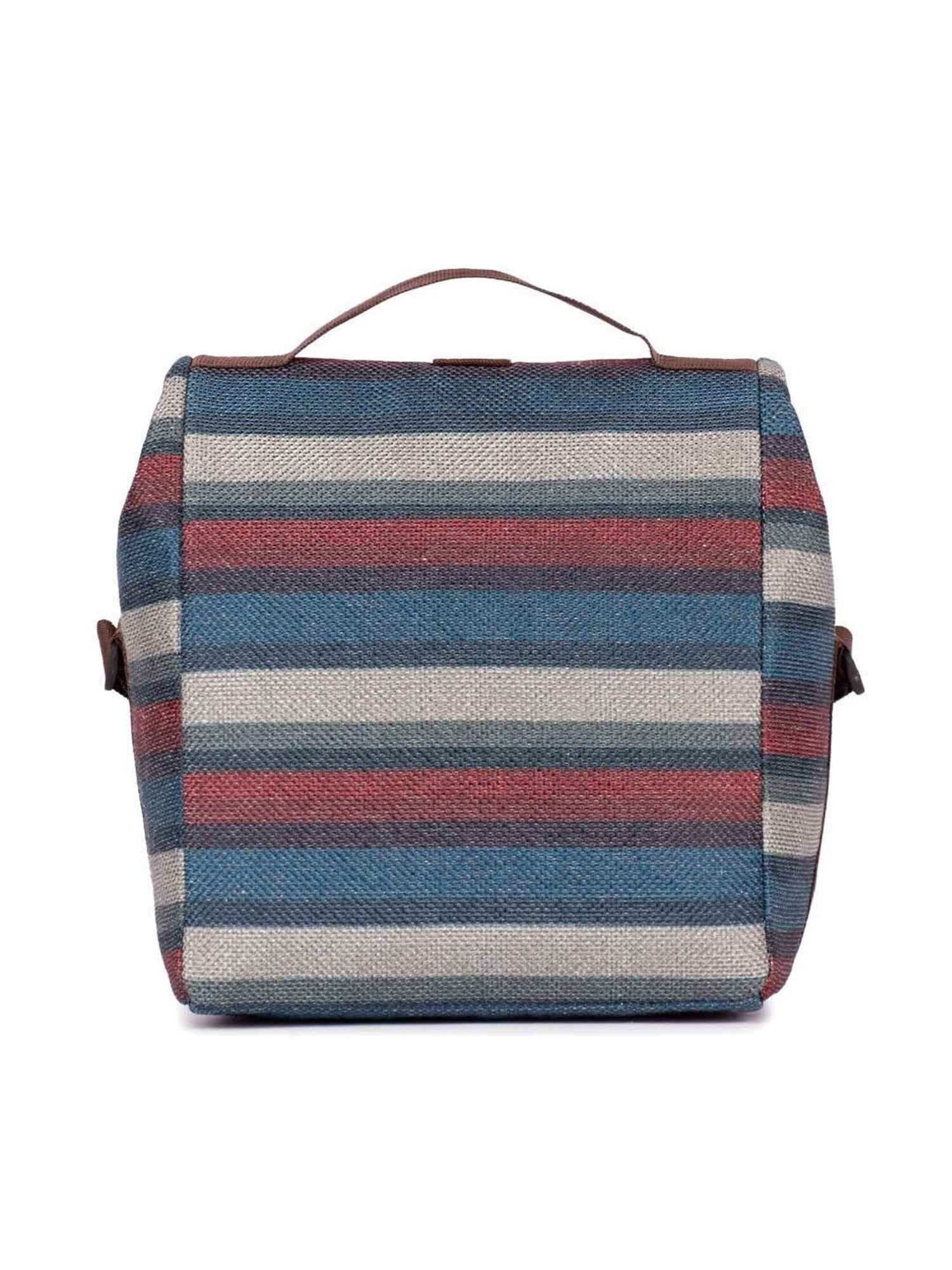 ZOUK Multicolor Striped Handbag