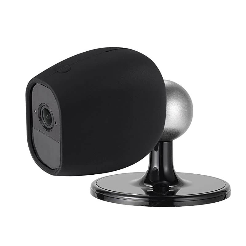 Silicone Skins for Arlo Pro and Arlo Pro 2 Form Fitting Arlo Accessories Cover Case for Netgear Arlo Pro Arlo Pro 2 Smart Security System Camera by  Black 3 Pack