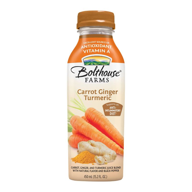 Bolthouse Farms Carrot Ginger Turmeric Juice - 15.2 fl oz