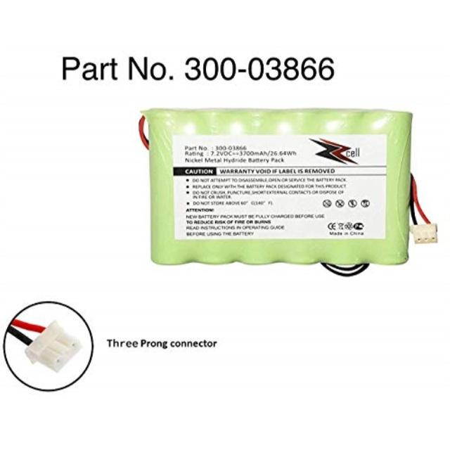 ZZcell High Capacity Battery for 300-03866 Honeywell Alarm Lynx 5100, 5200, 5210, Lynx Touch 7000, Lyric Controller, Lyric Keypad LCP500-L, LYNXRCHKIT-SHA, OSA214, LCP500-4B, 3700mAh