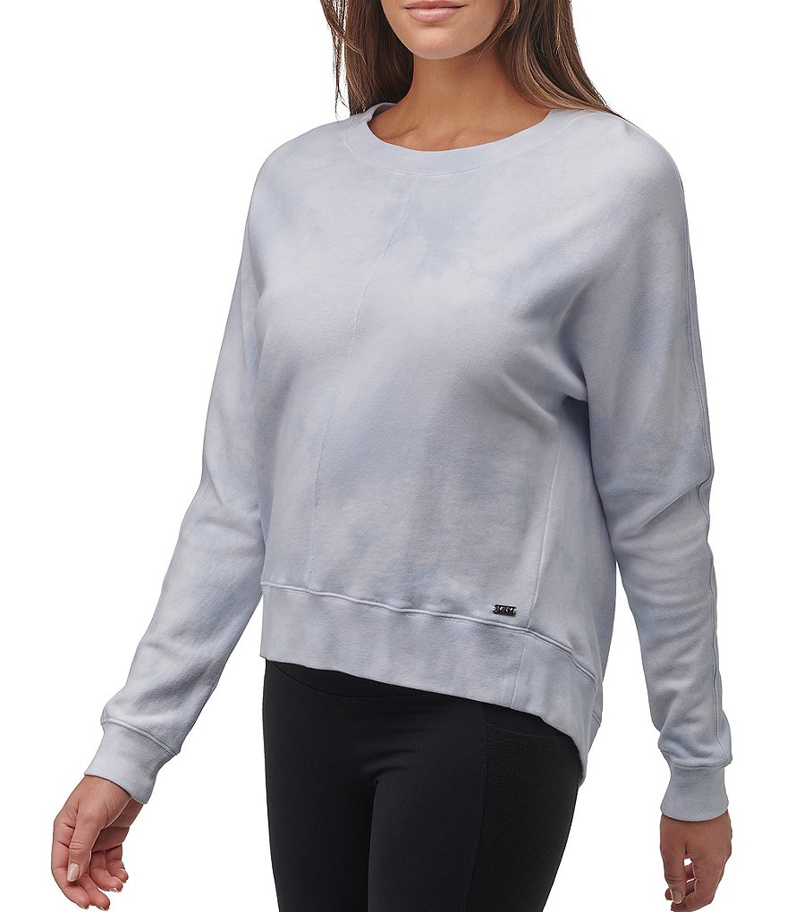 Karen Kane Short Sleeve Tie-Dye Hoodie