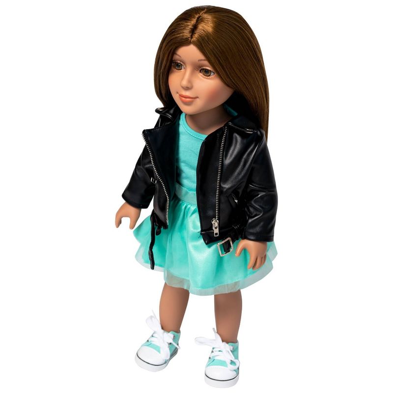I'M A GIRLY Lucy 18" Fashion Doll with Brown Interchangeable Wig to Style