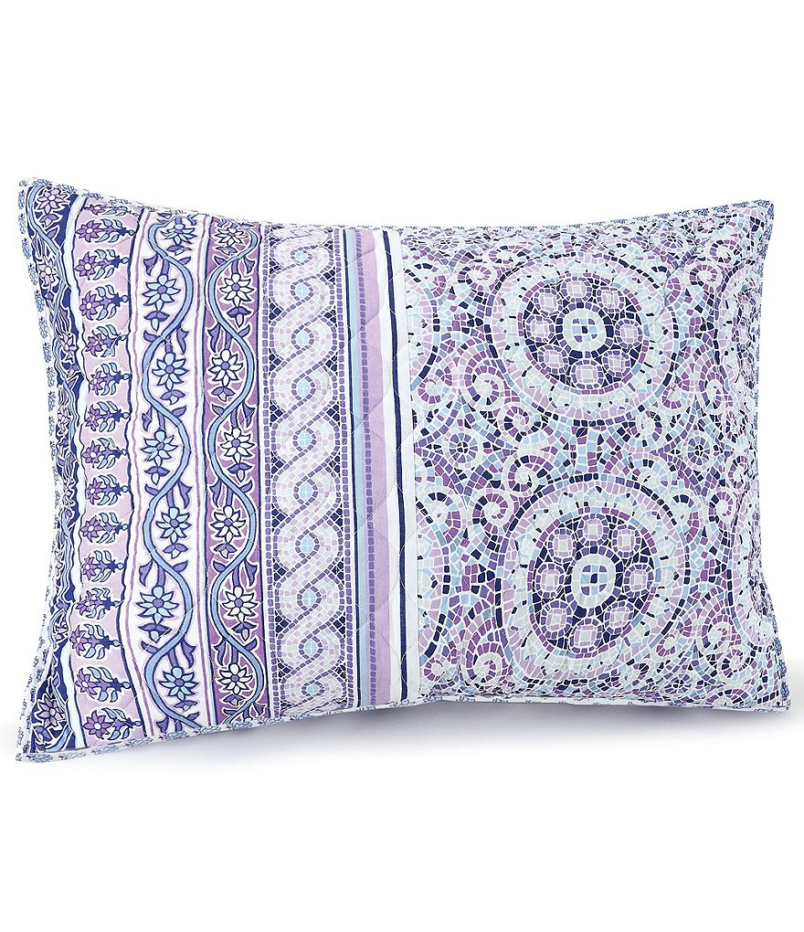 Jessica Simpson Mosaic Border Quilted Sham
