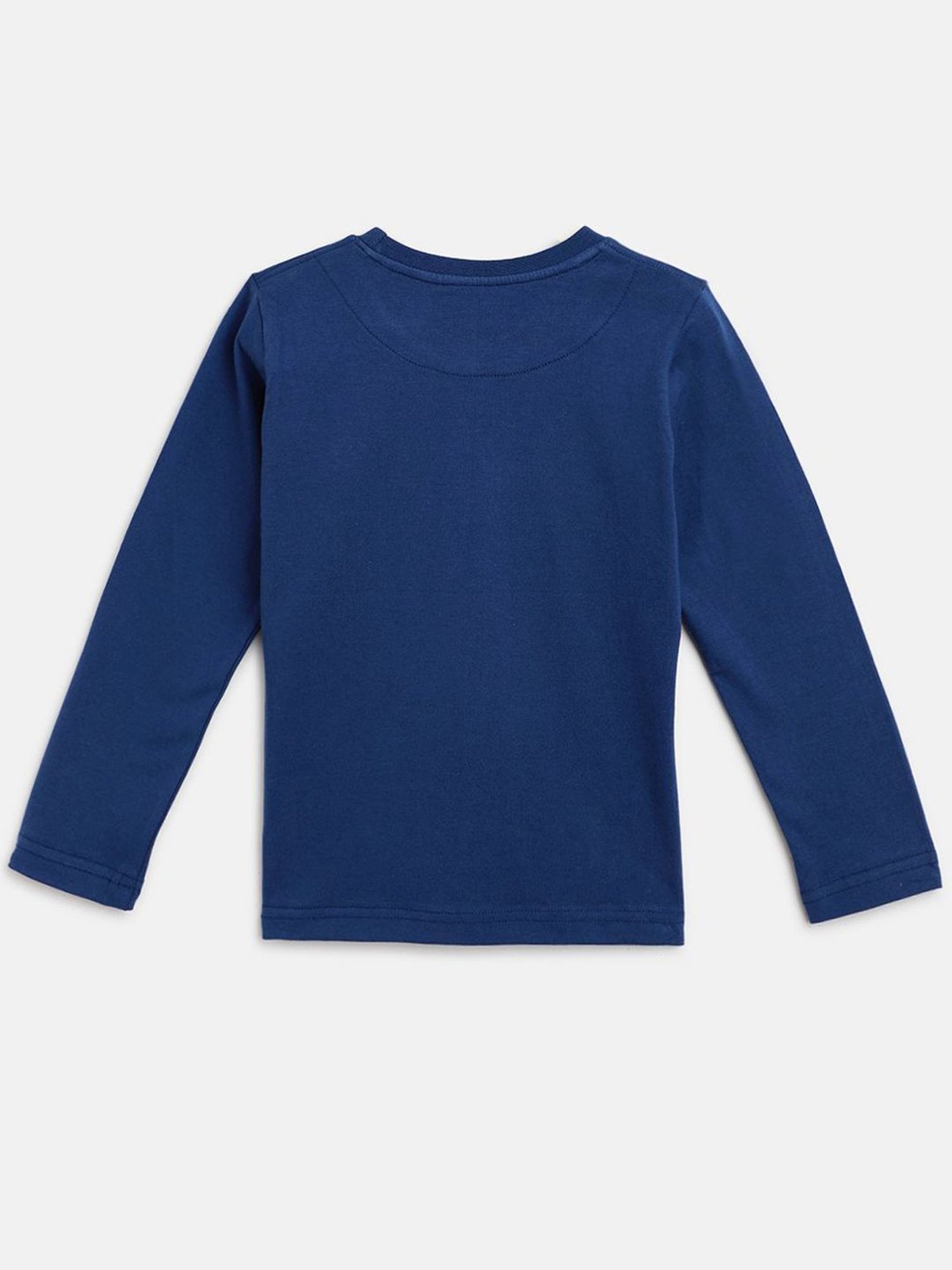 Campana Kids Green & Blue Cotton Regular Fit Full Sleeves T-Shirt (Pack of 2)