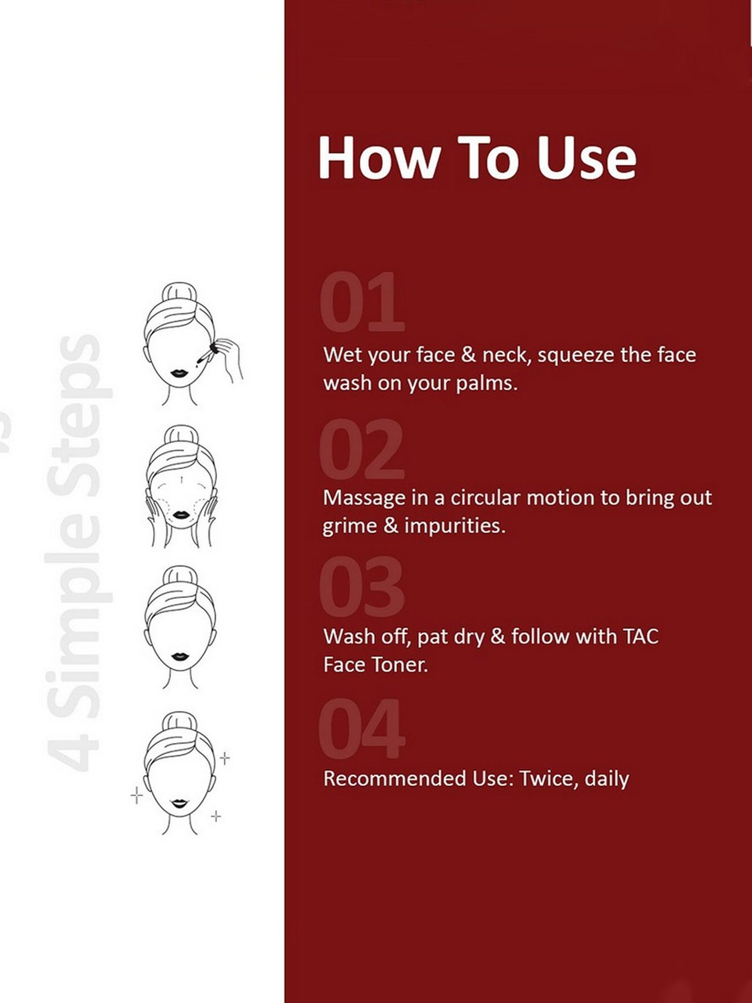 TAC - The Ayurveda Co. Kumkumadi Face Wash - 100 ml