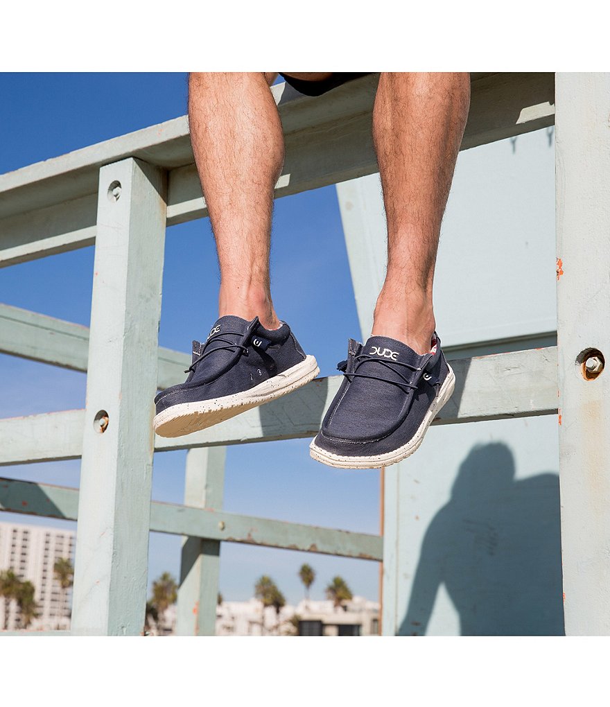 Hey Dude Men's Wally Stretch Washable Chukkas