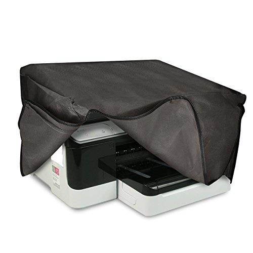 kwmobile dust cover for hp officejet pro 8000series  printer dust protector in dark grey