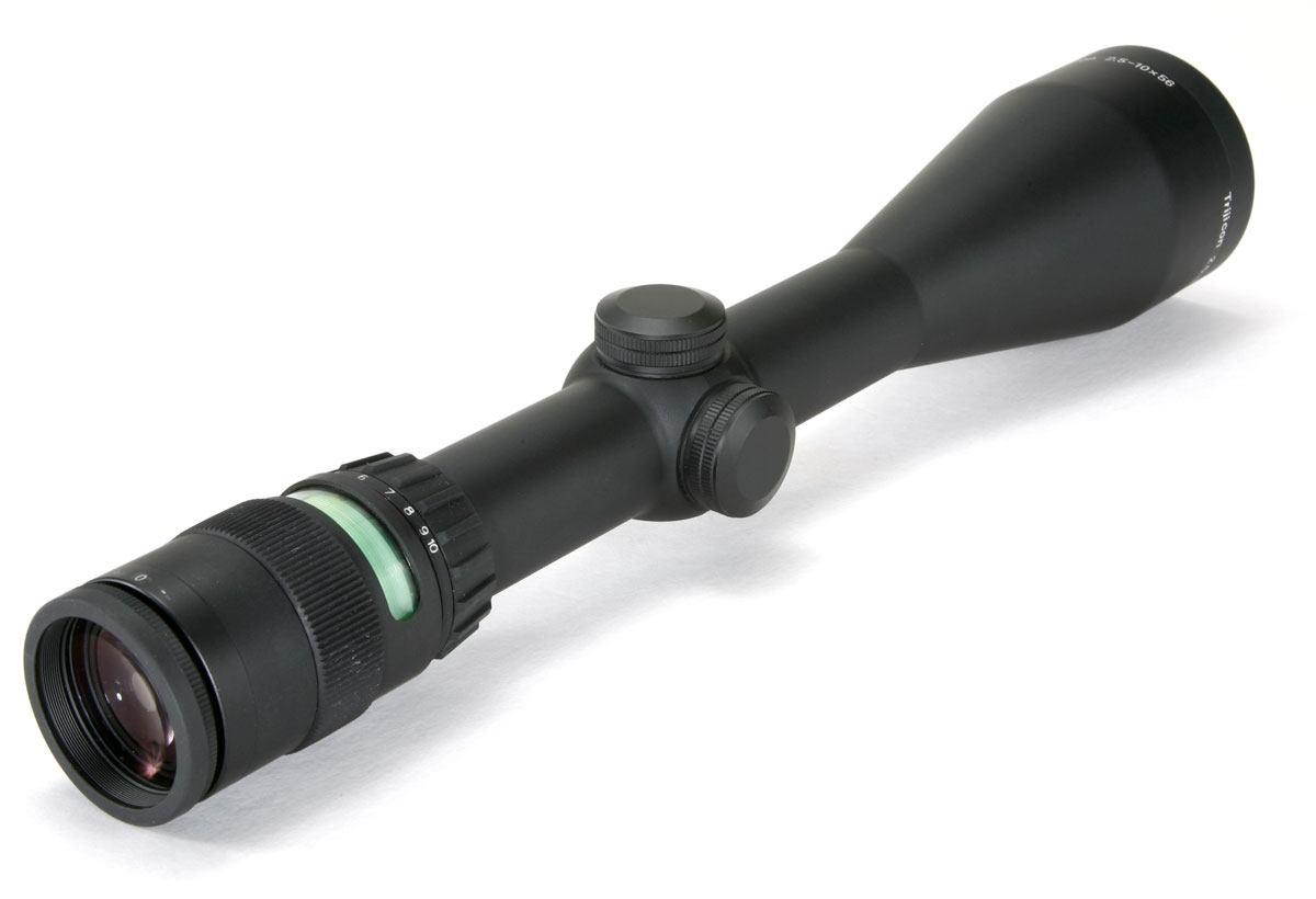 Trijicon AccuPoint 2.5-10x56 Riflescope, Standard Crosshair with Green Dot