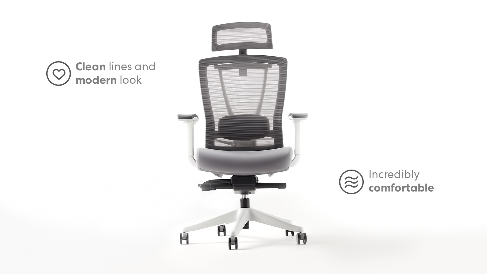 Autonomous Ergonomic Office Chair - ErgoChair Red Apple