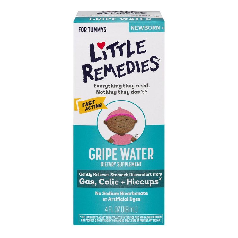 Little Remedies Gripe Water for Gas Colic or Hiccups - 4 fl oz