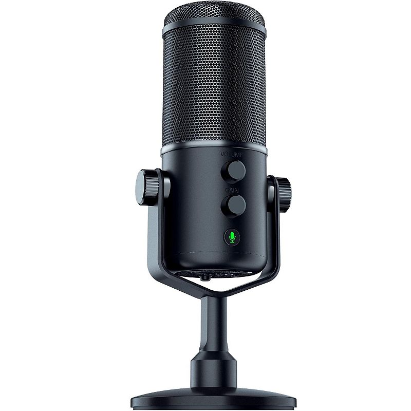 Dartwood Condenser Studio Microphone - Plug and Play USB Powered for Windows, Apple MacBook, Laptops, PC, TVs with Adjustable Tripod and Shock Mount
