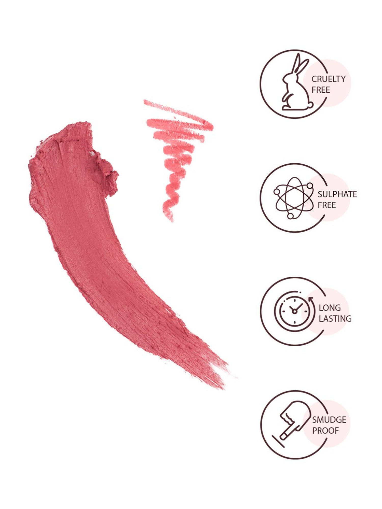 StarStruck By Sunny Leone Intense Matte Lip Color & Lip Liner Baby Doll