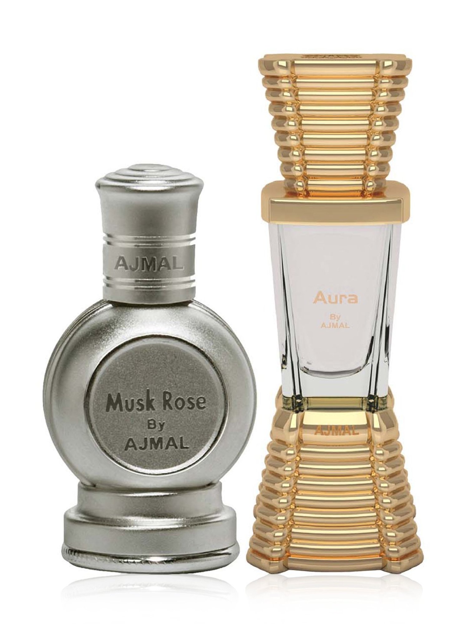 Ajmal Musk Rose Floral & Aura Concentrated Combo for Unisex