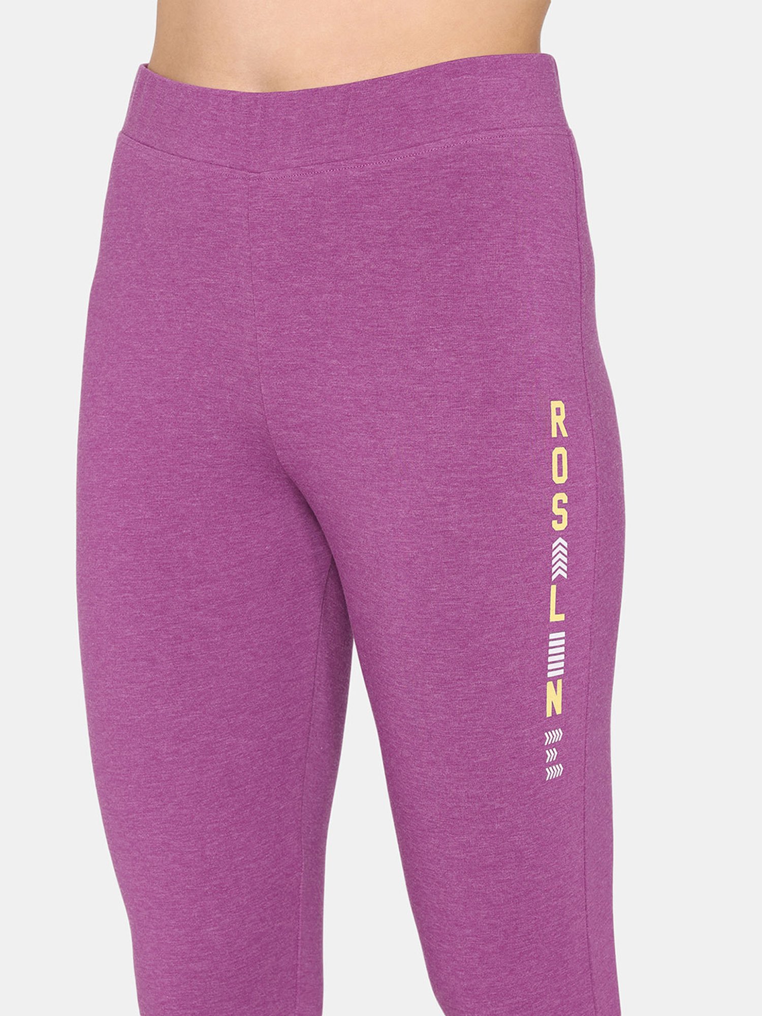 Rosaline by Zivame Purple Tights