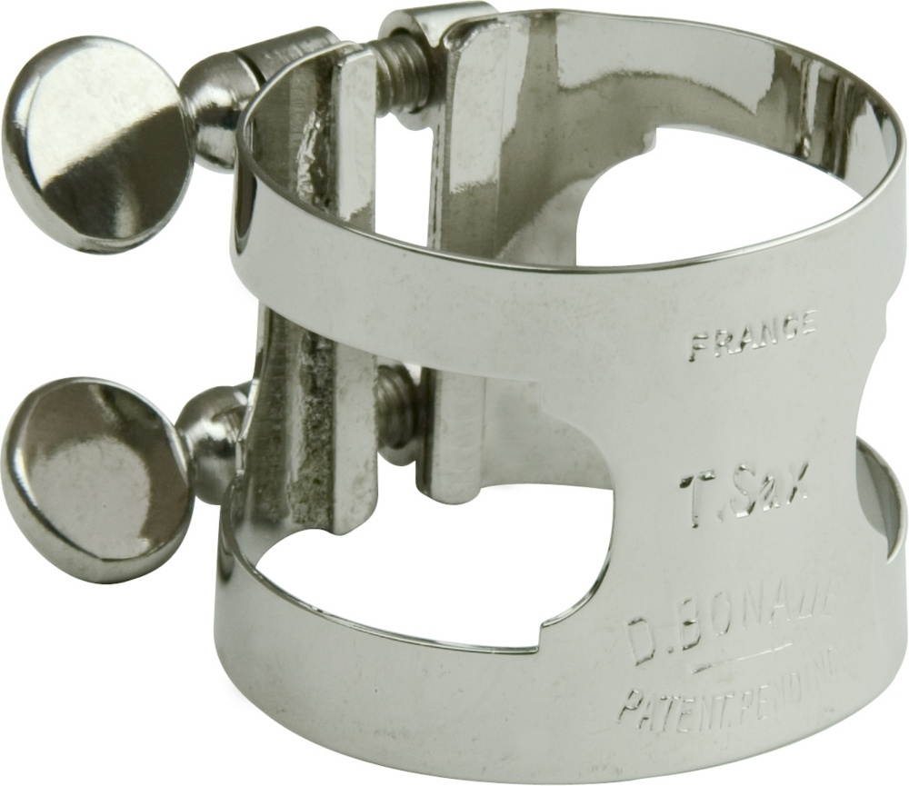 Bonade Tenor Saxophone Ligatures and Caps Lacquer - Regular - Ligature Only