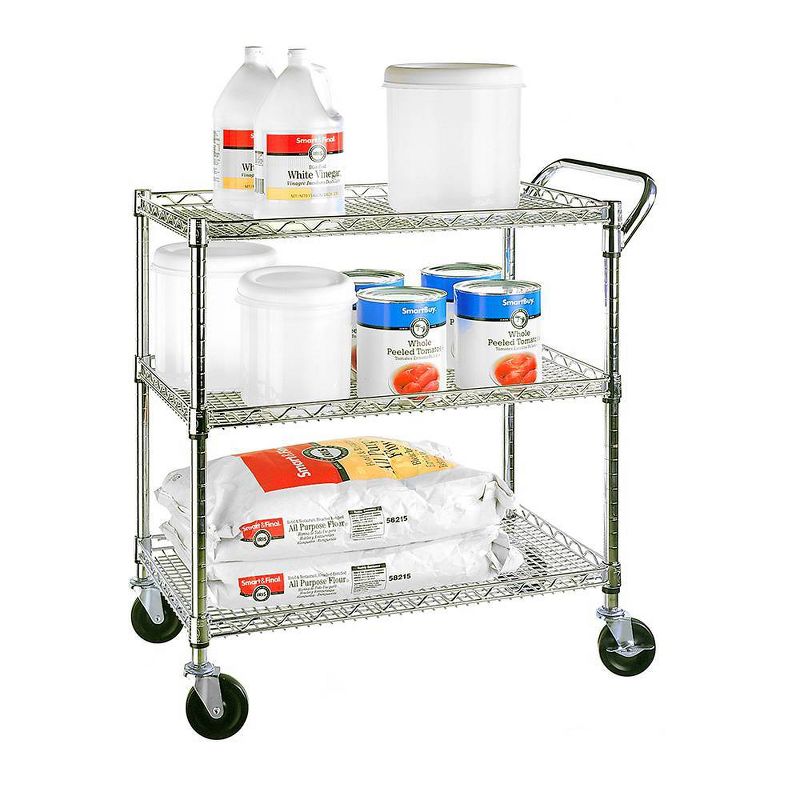 Seville Classics NSF Listed Industrial All-Purpose Utility Cart
