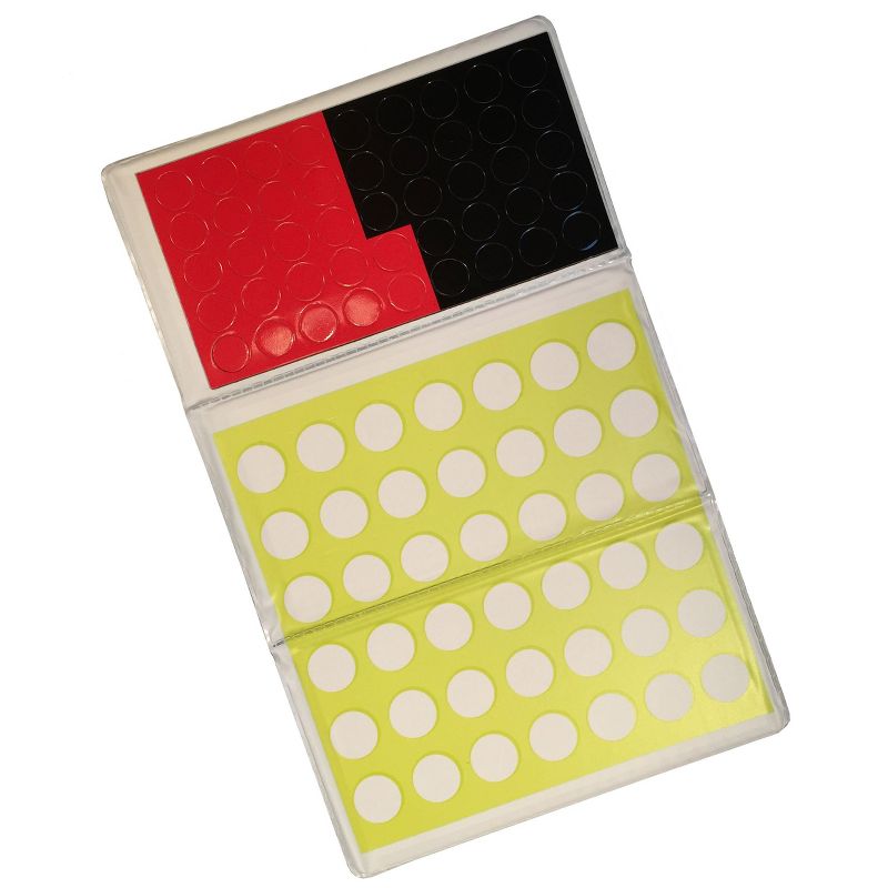 WE Games Travel Size Magnetic Checkbook 4-in-a-Row Game