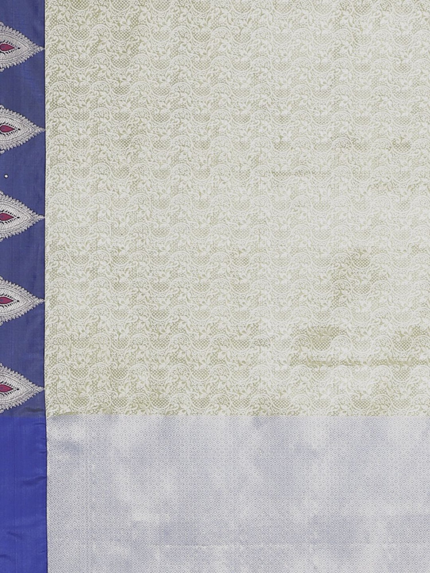 Banarasi Silk Works Green Woven Saree With Unstitched Blouse