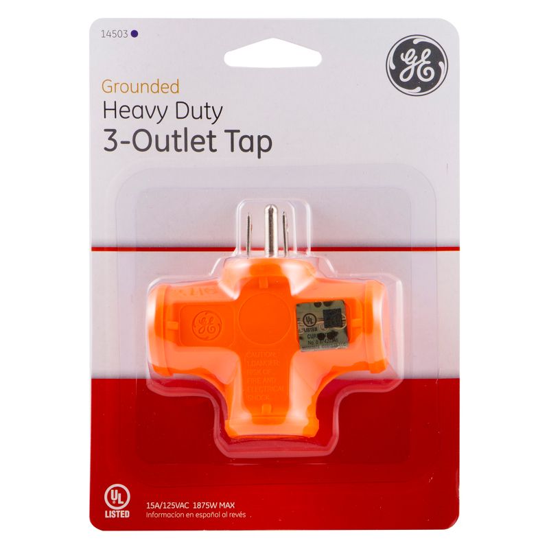 General Electric 3 Outlet Heavy Duty Power Adapter Oran
