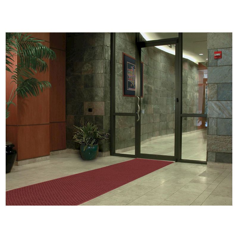 Burgundy Solid Doormat - (3'X5') - HomeTrax
