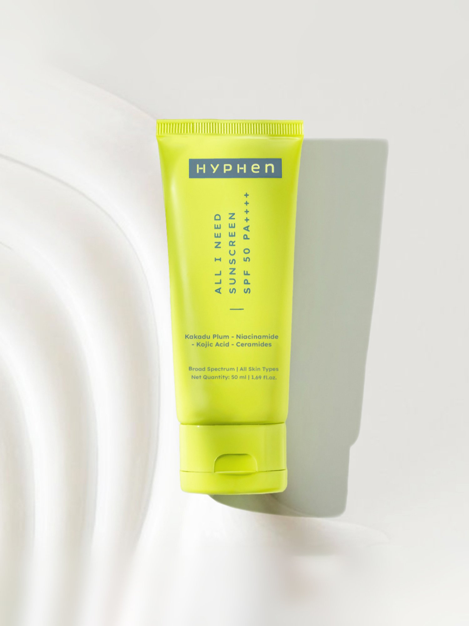 Hyphen All I Need Sunscreen SPF 50 PA++++ - 50 ml
