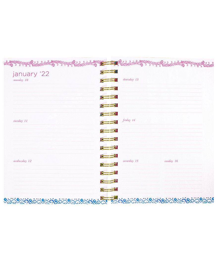 Lilly Pulitzer Cabana Cocktail 17 Month Large Agenda