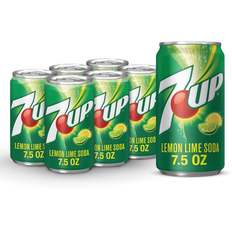 7UP Soda - 6pk/7.5 fl oz Cans