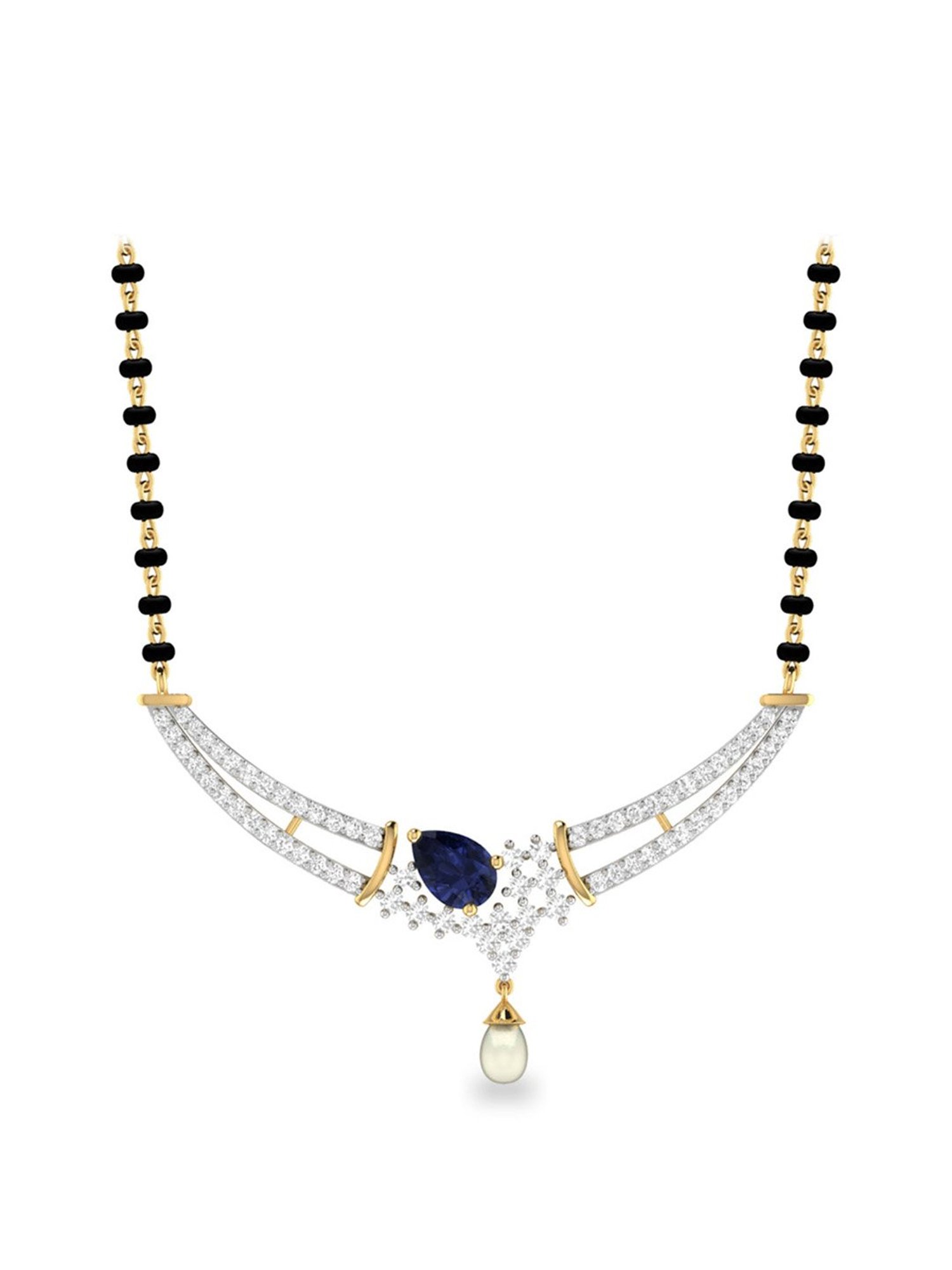 PC Jeweller Varja 18k Gold Mangalsutra Pendant