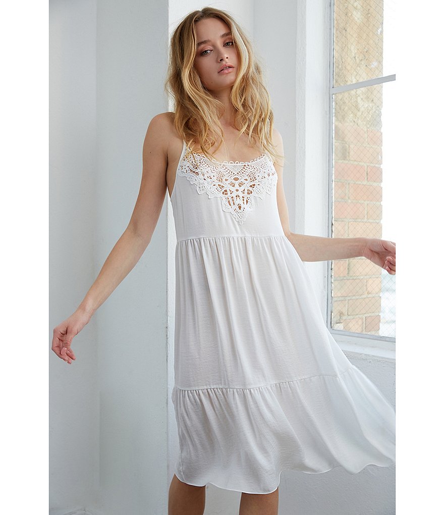 In Bloom by Jonquil Only Sleeping Matte Satin Gown