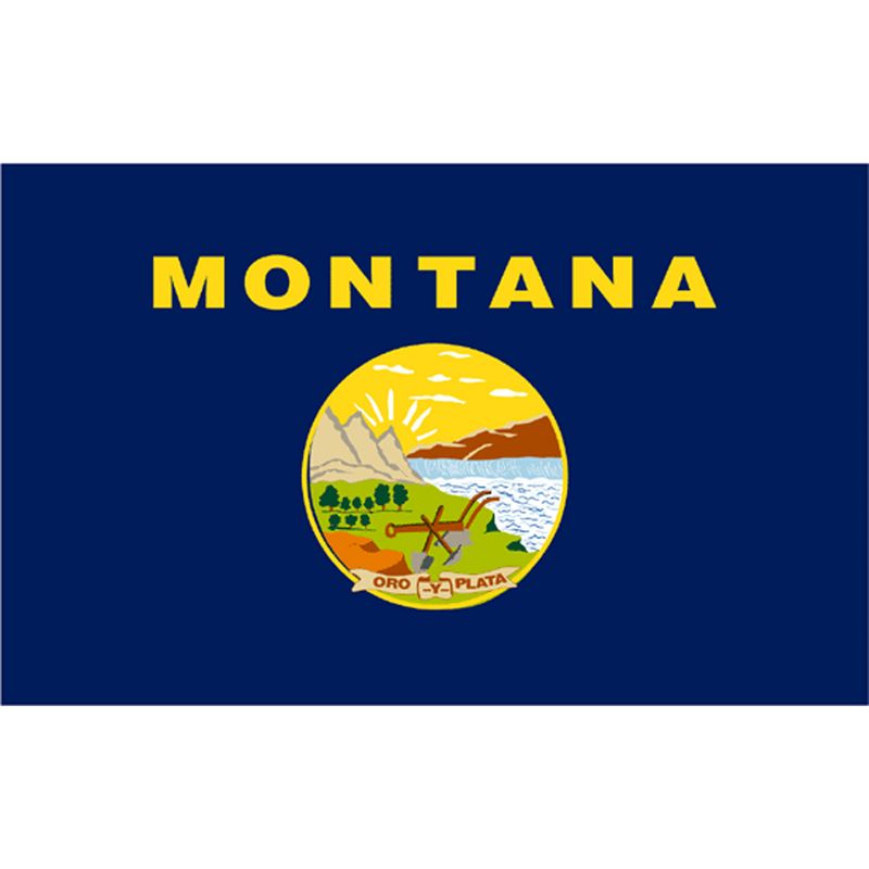 Montana State Flag - 4' x 6'